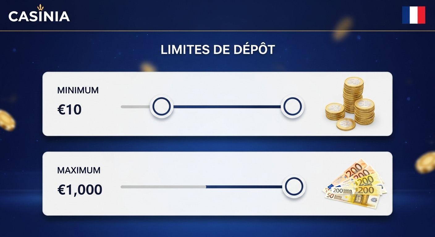 Limites de dépôt casino payment options