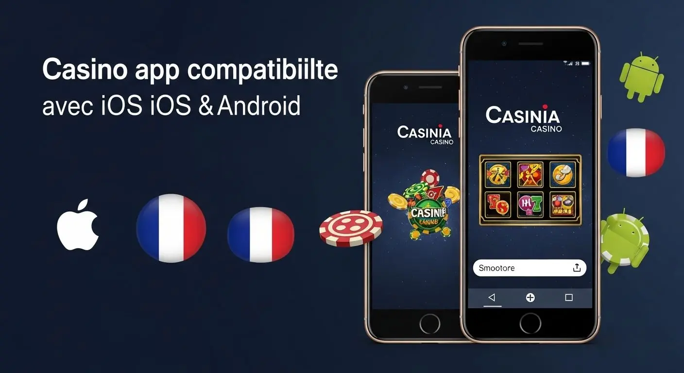 Compatibilité avec iOS et Android casino app compatibility