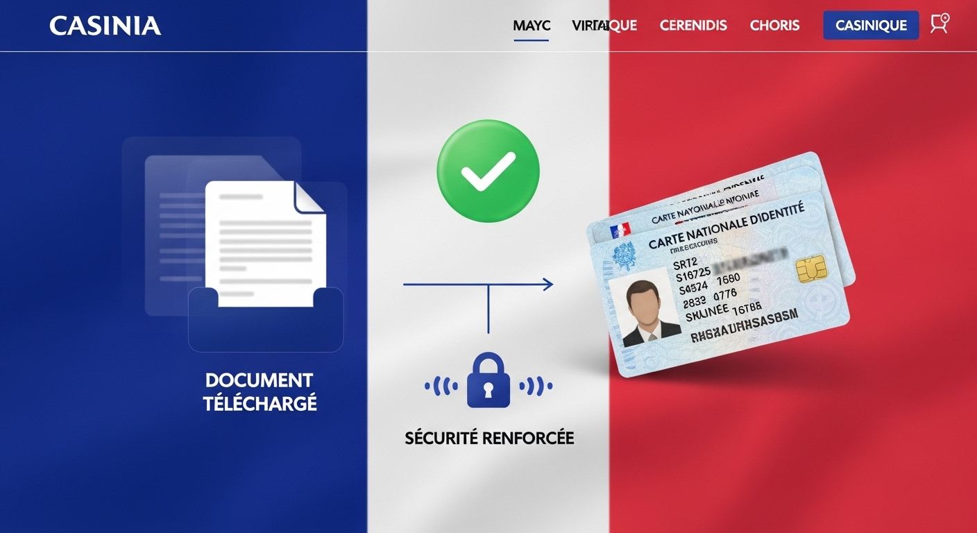 Processus de vérification casino registration